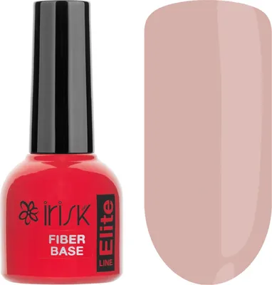База для гель-лака IRISK Elite Fiber Base армирующая тон 05 Cover Pink (10мл)