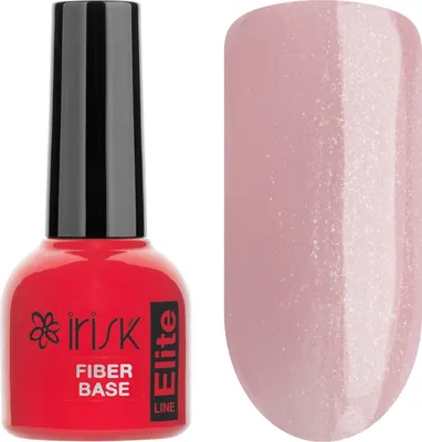 База для гель-лака IRISK Elite Fiber Base армирующая тон 07 Splash Pink (10мл)