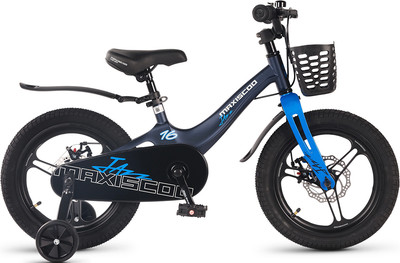 Детский велосипед Maxiscoo Jazz Pro 16 2026 / MSC-J1653P (черный матовый)