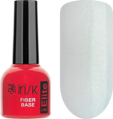 База для гель-лака IRISK Elite Fiber Base армирующая тон 08 Splash White (10мл)