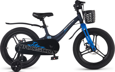 Детский велосипед Maxiscoo Jazz Pro 18 2026 / MSC-J1853P (черный матовый)