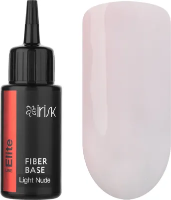 База для гель-лака IRISK Elite Fiber Base армирующая тон 04 Light Nude (50мл)