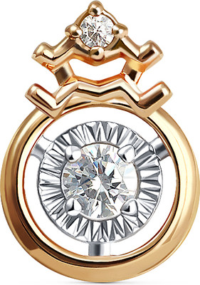 Подвеска из желтого золота Кристалл CJ57900226773 (с фианитом)