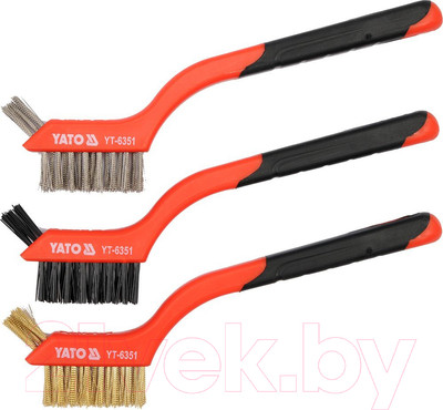 Набор щеток слесарных Yato YT-6351