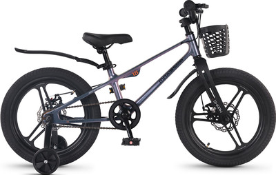 Детский велосипед Maxiscoo Shark Pro 18 2026 / MSC-SH1853P (хамелеон)