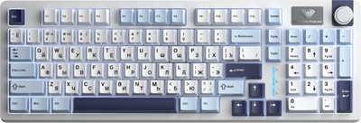 Клавиатура Aula S98 3in1 (Light Blue/White/Black/Purple Reaper Switches Russia)