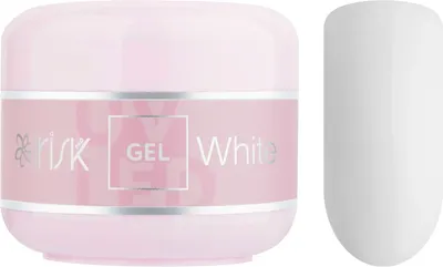 Моделирующий гель для ногтей IRISK ABC тон 00 White (15мл)