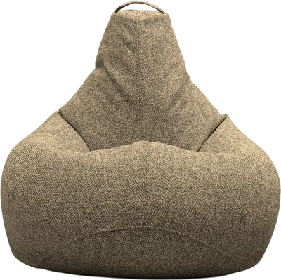 Бескаркасное кресло BeanBag Груша Царский / GVP-160x110-09 (рогожка 09 Nut)