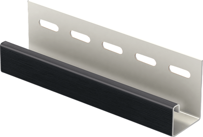 J-профиль Ю-Пласт (ПВХ).0044.Н. 426С (черный)