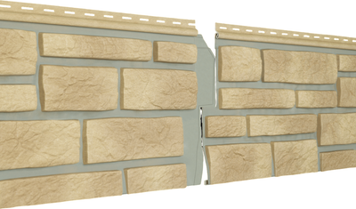 Сайдинг Ю-Пласт (ПВХ).0290.Н. Стоун-Хаус С-Лок Таганай (1.95м, речной)