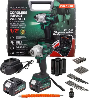 Аккумуляторный гайковерт RockForce RF-PLIL-181B (64182)