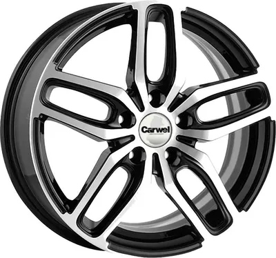 Литой диск Carwel Виви 17x6.5" 5x108мм DIA 65.1мм ET 43мм AB