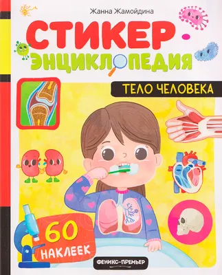 Энциклопедия Феникс-премьер Тело человека. Со стикерами (Жамойдина Ж. 9785222455609)
