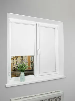 Рулонная штора кассетная Sundays Home UNI-2 LM 65-01 57x160 (белый, правая)