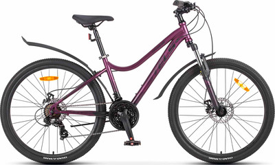 Велосипед STELS Miss-510 MD 26 (15, темно-фиолетовый, разобранный, в коробке)