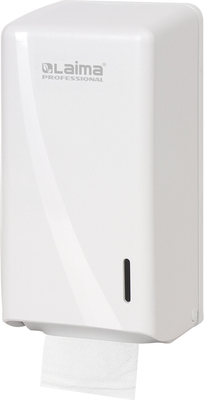 Диспенсер Laima Professional Original. Для туалетной бумаги / 605770 (белый)