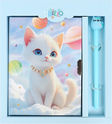 Блокнот Darvish Кошечка. С ручкой / DV-15943-4 (50л)