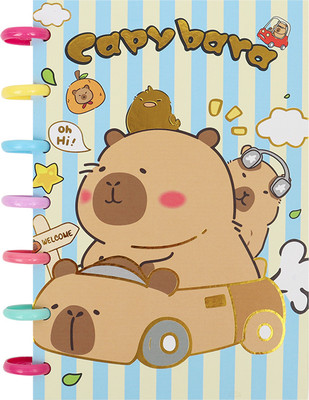 Блокнот Darvish Капибары в машине / DV-15718C (80л)