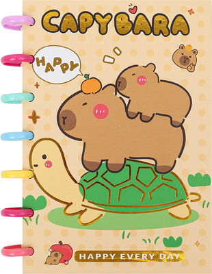 Блокнот Darvish Капибары на черепахе / DV-15718B (80л)