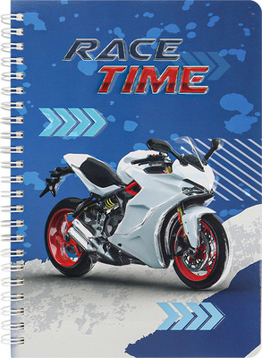 Блокнот Darvish Белый мотоцикл / DV-15938-3 (60л)