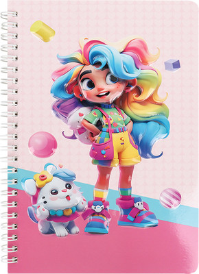 Блокнот Darvish Девочка / DV-15937-2 (60л)