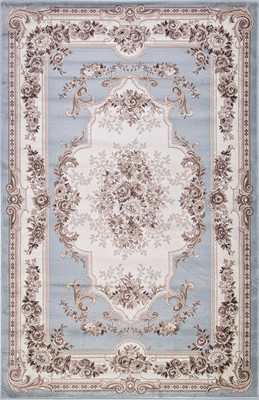 Ковер Merinos Valencia Deluxe 4015-STAN-L.BLUE-BROWN (2x3)