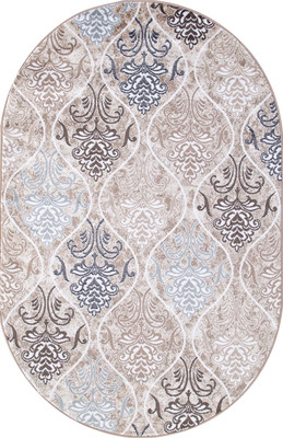 Ковер Merinos Valencia Deluxe d310-OVAL-CREAM-BROWN (1.5x2.3)