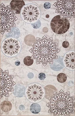 Ковер Merinos Valencia Deluxe d309-STAN-CREAM-BROWN (1.5x2.3)