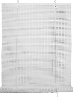 Рулонная штора Эскар Бамбуковая 60х160 / 70144060160 (белый)