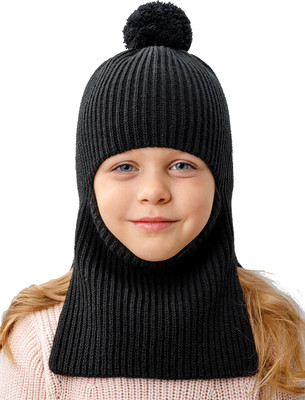 Балаклава детская Amarobaby Joy / AB-OD25-JY16/09-54 (р.54-56, черный)