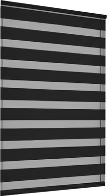 Рулонная штора Эскар День-Ночь 60х170 / 80090060170 (черный)