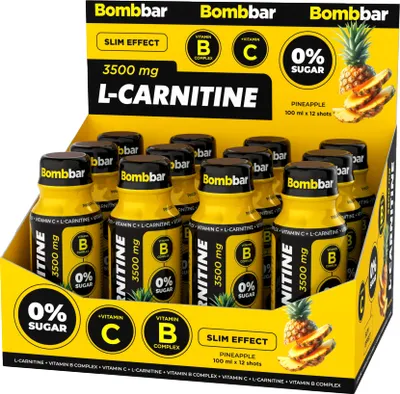 L-карнитин Bombbar Ананас (12x50мл)