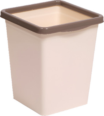 Мусорное ведро Violet 941426 (14л, слоновая кость/шоколад)