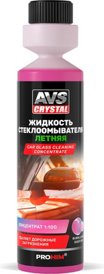 Жидкость стеклоомывающая AVS Концентрат 1:100 Бабл Гам AVK-838 / A85080S (250мл)