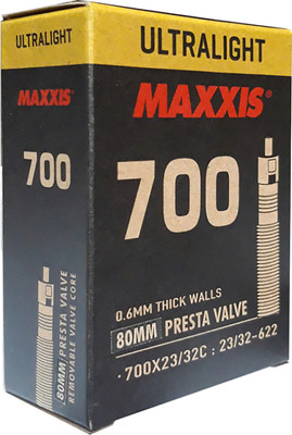 Камера для велосипеда Maxxis Ultralight 700x23/32C 80мм / EIB00251200