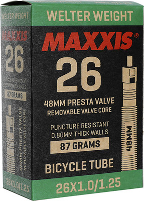 Камера для велосипеда Maxxis Welter Weight 26x1.0/1.25 48мм / EIB00232300