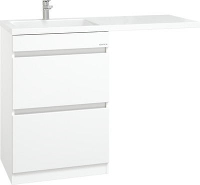 Тумба с умывальником Onika Милтон 48 104801 + Marko Марсал 110 L