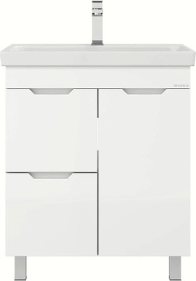 Тумба с умывальником Onika Айленд 70 107062 + Santek Адриана 70 1WH501628