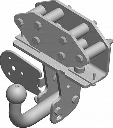 Фаркоп Avtos TY 19 (для Toyota Land Cruiser J200 2007-, Lexus LX 570 2007-)