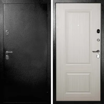 Входная дверь Guard Классик 86x205 МДФ 8мм (правая, антик темно-коричневый/беленый дуб)