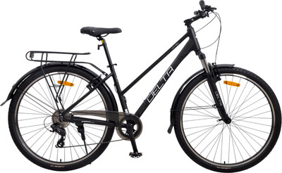 Велосипед DeltA City Pro 28 / CITY PRO W28.17.BK (28, черный)