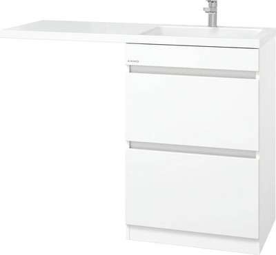 Тумба с умывальником Onika Милтон 58 105801 + Madera Kamilla 120 R