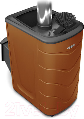 Печь-каменка ТМФ Гейзер 2014 Inox (терракота, ДА, ЗК)