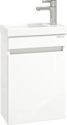 Тумба с умывальником Onika Милтон 40 104007 + Santek Миранда 40 1WH302500