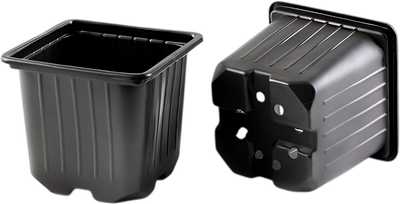 Набор горшков для рассады GreenTerra Формованный 9х9х8 (380мл, 100шт)