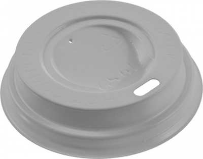 Набор крышек для стаканов Суперпак D62мм для стакана 100мл (100шт, белый)