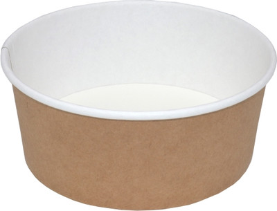 Набор одноразовых контейнеров Суперпак круглые крафт Д=152мм 750мл (60шт)