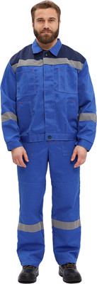 Комплект рабочей одежды УРСУС Легион КОС817-031 (василек/темно-синий, 48-50/170-176)