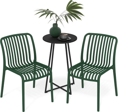 Обеденная группа Sheffilton SHT-DS325 (темно-зеленый/черный муар)