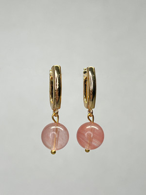 Серьги Wolves Халцедон Позолота 1867